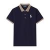 MINISO Summer Women Clothing New Pony Embroidery Solid Color Loose Quick Drying Business Casual Polo Shirt