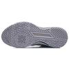 New LiNing Team Logos Emblem Anti Slip And Wear Resistant Lightweight Mid Top Basketball Shoes Light Creamy Purple ABAR117-3