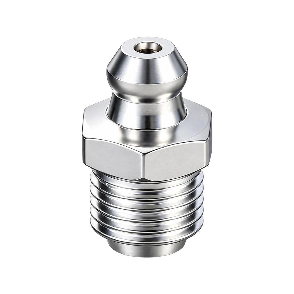 High Pressure Threaded Grease Nipple Leak Resistant Butter Cleaning Tool Automotive Maintenance
