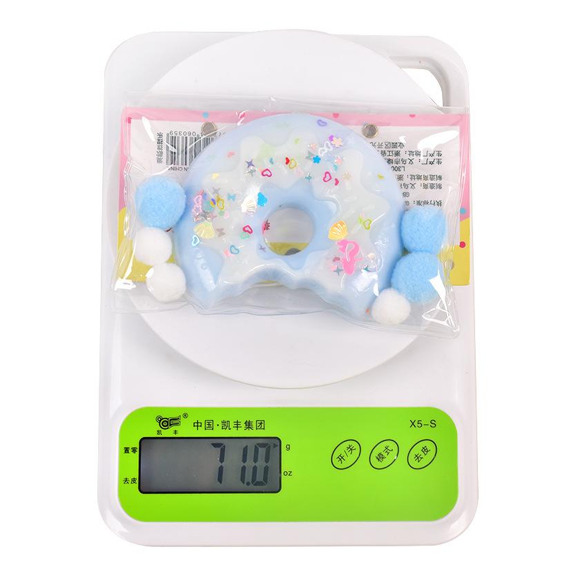 Simulated Food Play Pinch Le Donut Soft Rubber Donut Decompression Toy Decompression Mud Feeling High Value Pinch Le