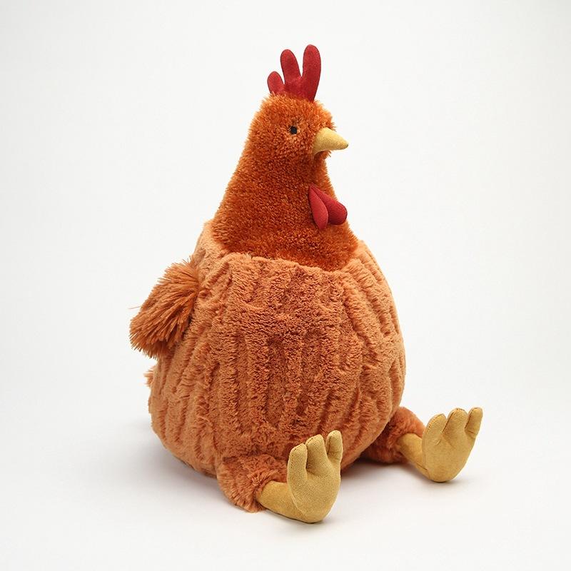 Chick Doll Rooster Plush Toy Big Rooster Doll Fun Toy