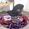 1pc Momochan Anime Cartoon Design Round Carpet - Office Chair Mat, Non-Slip Rug for Home Decor, Living Room, Bedroom, Game Room