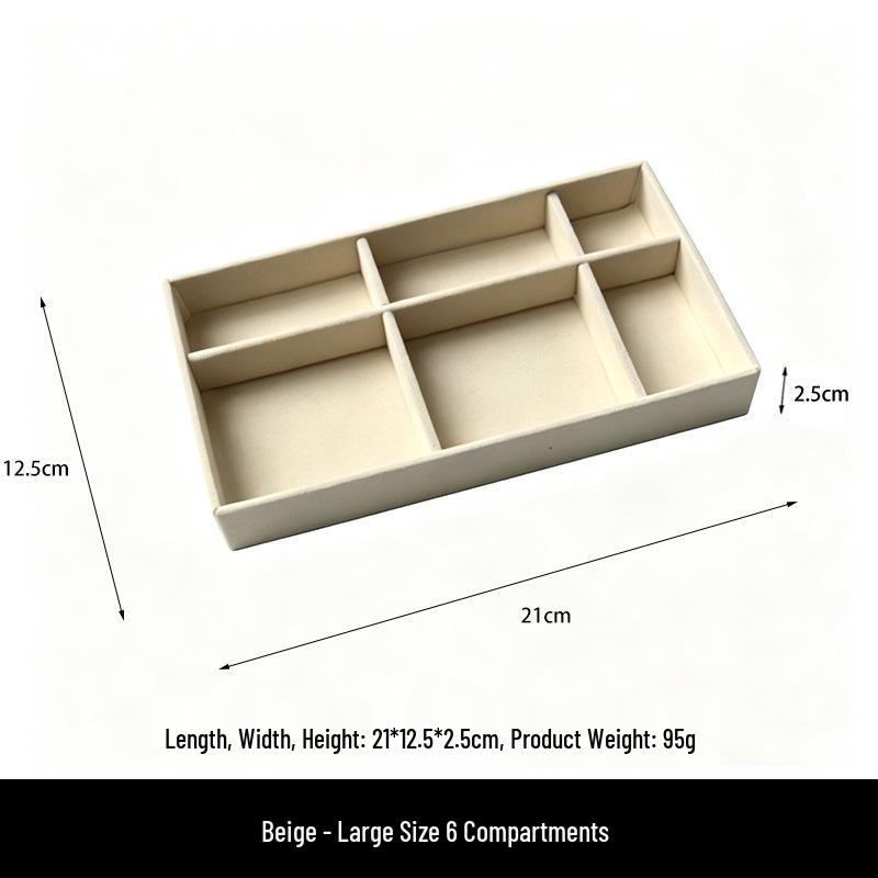 Schmuckaufbewahrungsbox & Schreibtisch-Organizer für Make-up, Ohrringe, Armbänder, Ringe