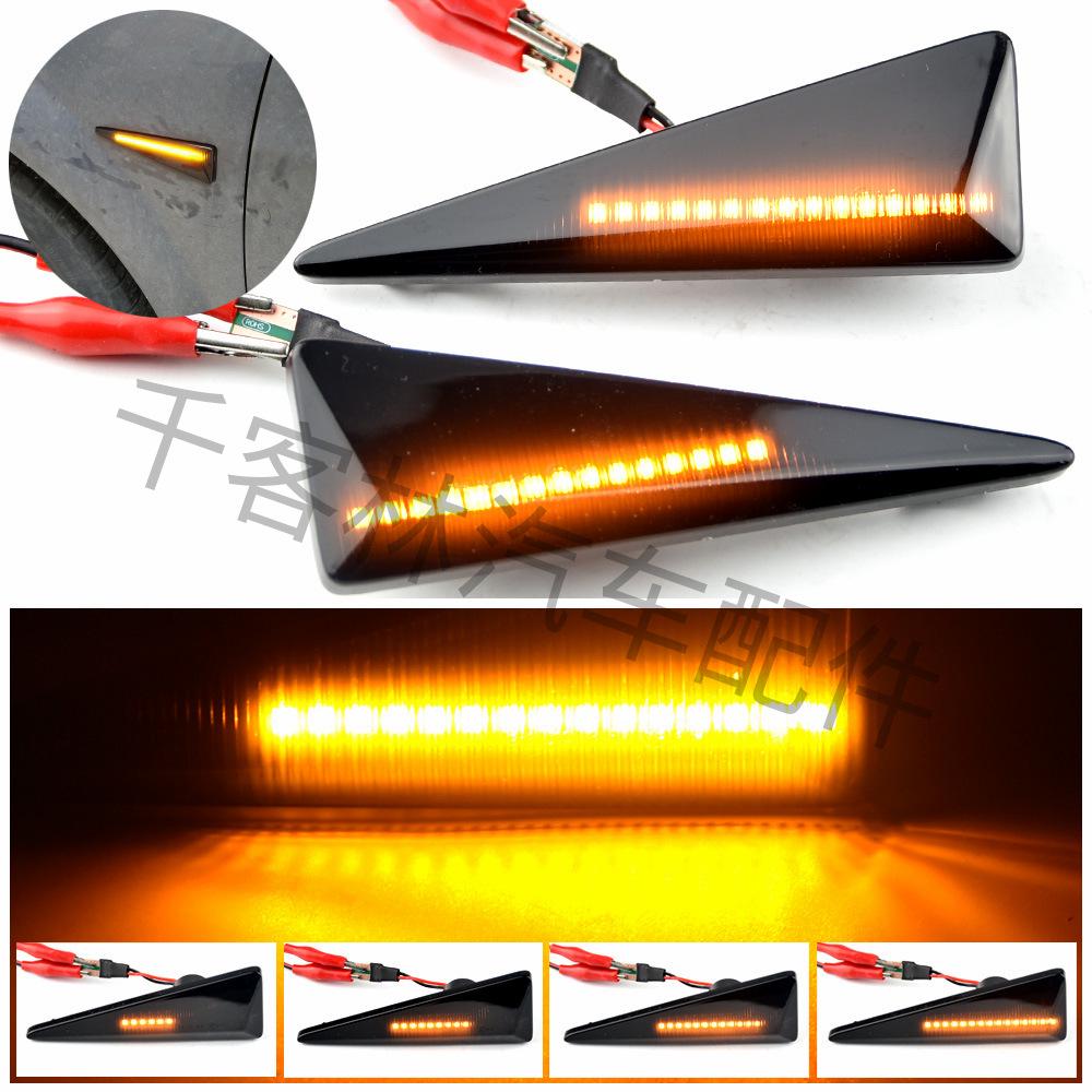 Amber LED Fender Side Lights for Renault Megane Scenic Thalia MK2 & Espace Sequential