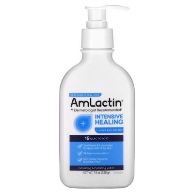 Exfoliation and Moisturizing Lotion, Intensive Healing, 7.9 Oz (225 G)