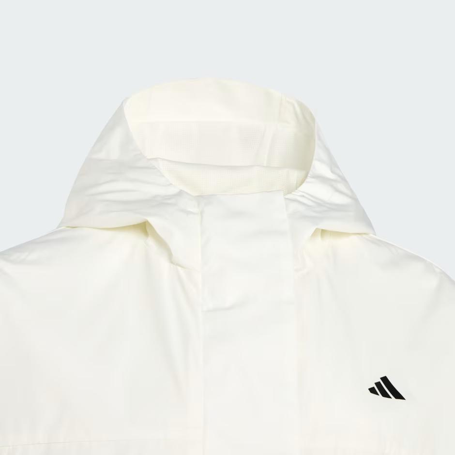 Adidas Waterproof Solid Color Zip Jacket Women Jackets KV5967