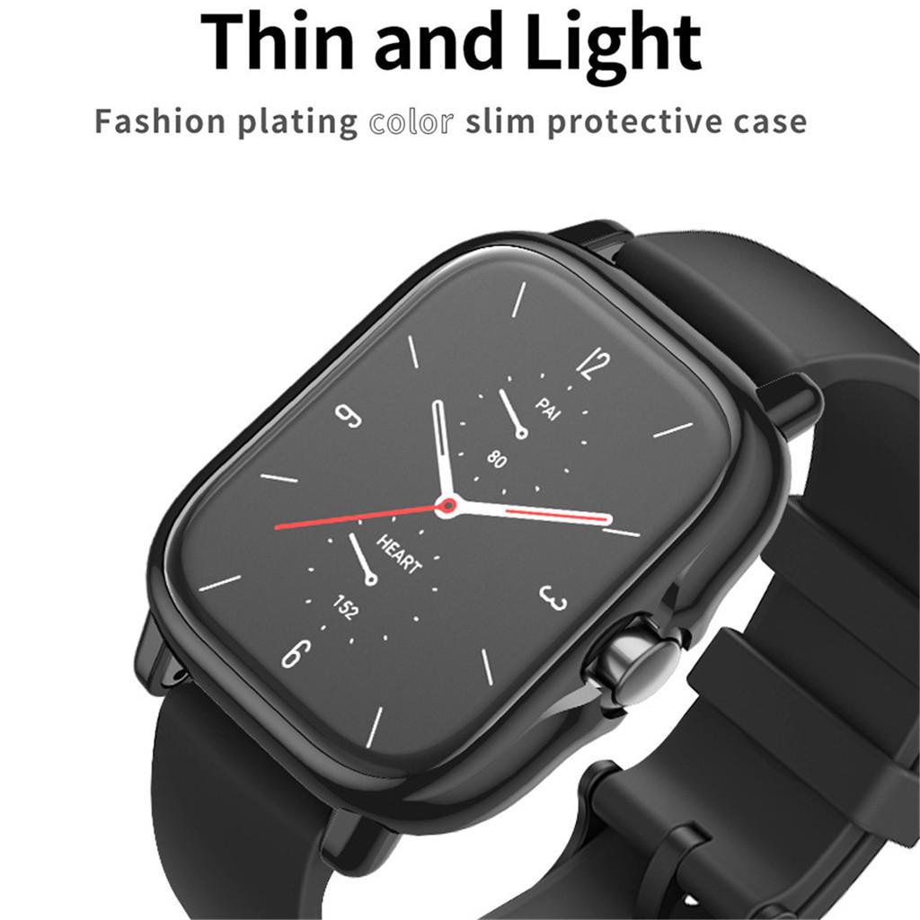 Smartwatch voor Behuizing voor Huami Amazfit GTS2 Krasbestendige TPU Beschermer voor S