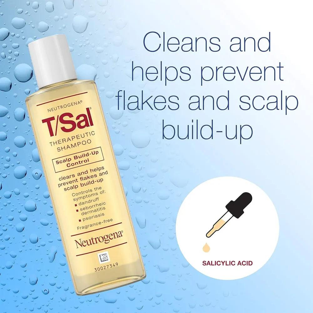 Neutrogena T/SAL Therapeutic Soothing Shampoo 133ml (2 bottles)