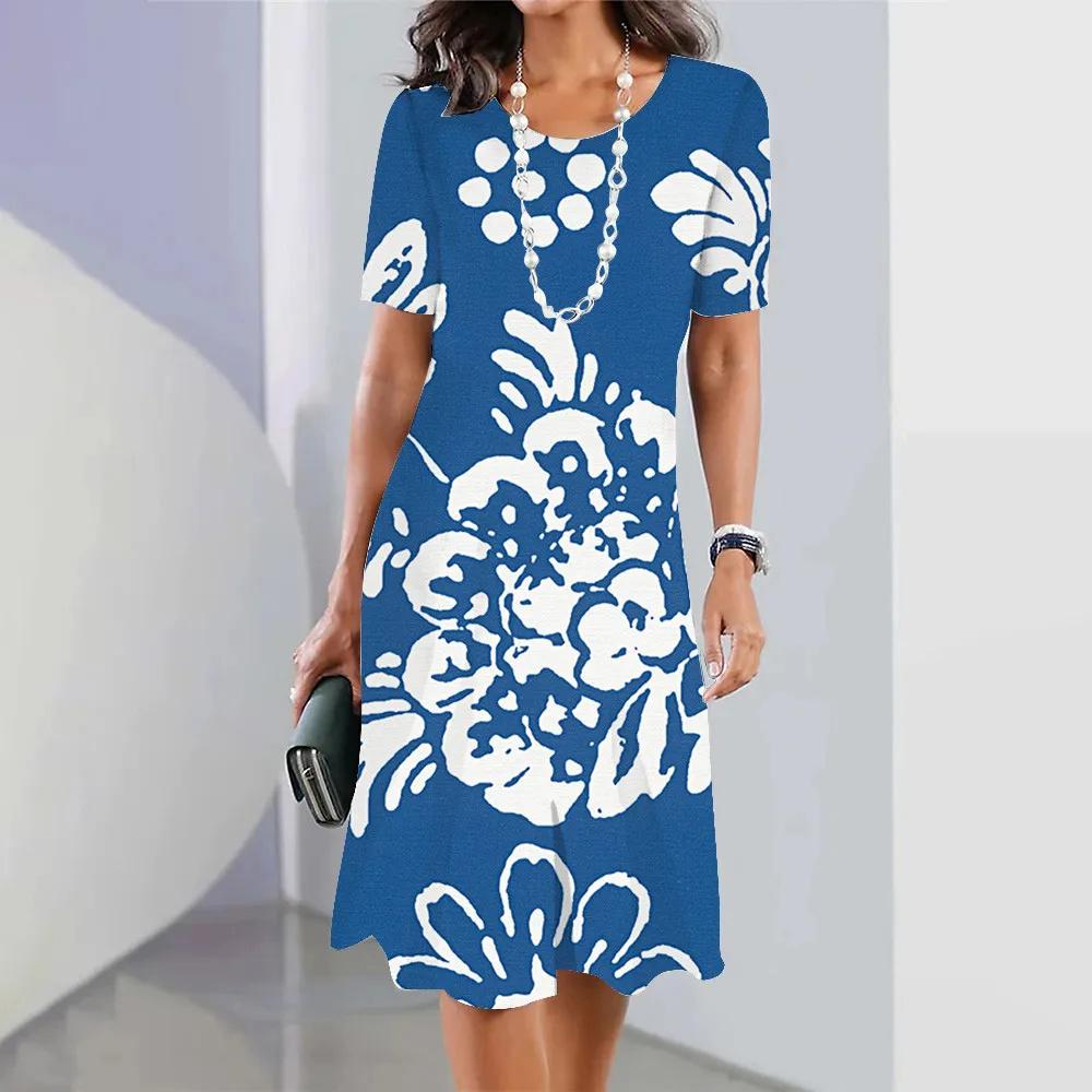 Robe Longue Élégante d'Été pour Femme Vêtements pour Femme Robe Une Pièce
