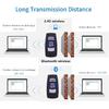 Mini 2D Portable Handheld Bluetooth Barcode Scanner Wireless 2.4G & USB Wired 3-in-1 Bar Code Scanner Portable USB QR Code Scanner for
