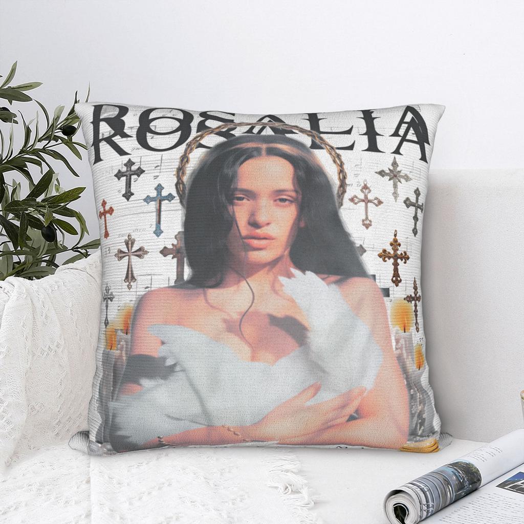 LUX Rosalia Spain sing Concert Pillow Cover Stuff Printed Cushion Cover Decorations Pillow Case Cover Living Room Multi-Size