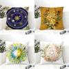 Nordic Midsummer Festival Pillow Case Linen Cushion Covers For Decorative Sofa Home Pillows Case Car Chair Pillows Cases
