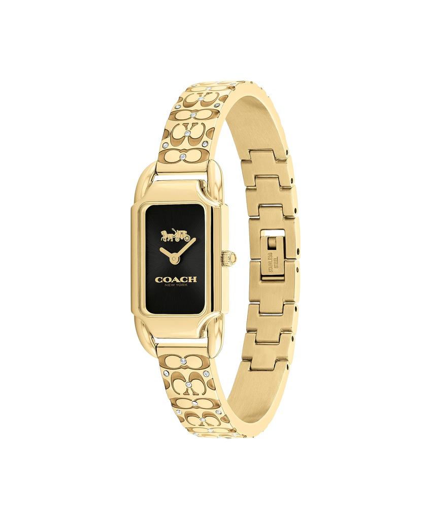 Coach CADIE Watch Gold (Officially Imported) 14504250, Women's,
