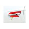 Exterior Side Door Bowl Frame Cover 4PCS For Hyundai Tucson - Bright Red