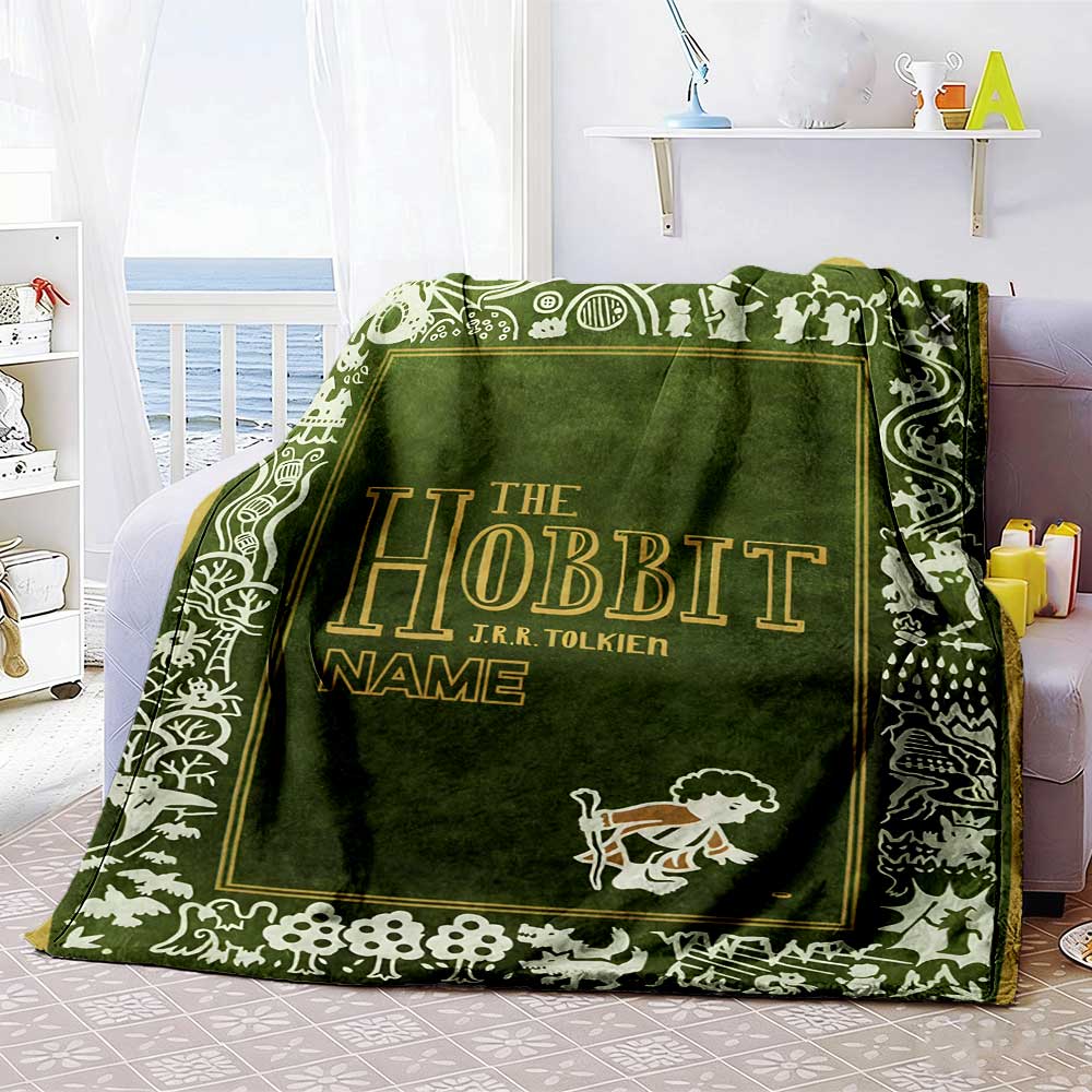 Warner Bros. Films (22) Personalized Text Blanket Cozy Personalized Blanket Comfortable Versatile for Couch Office Chair Seaside Nap for All Occasions