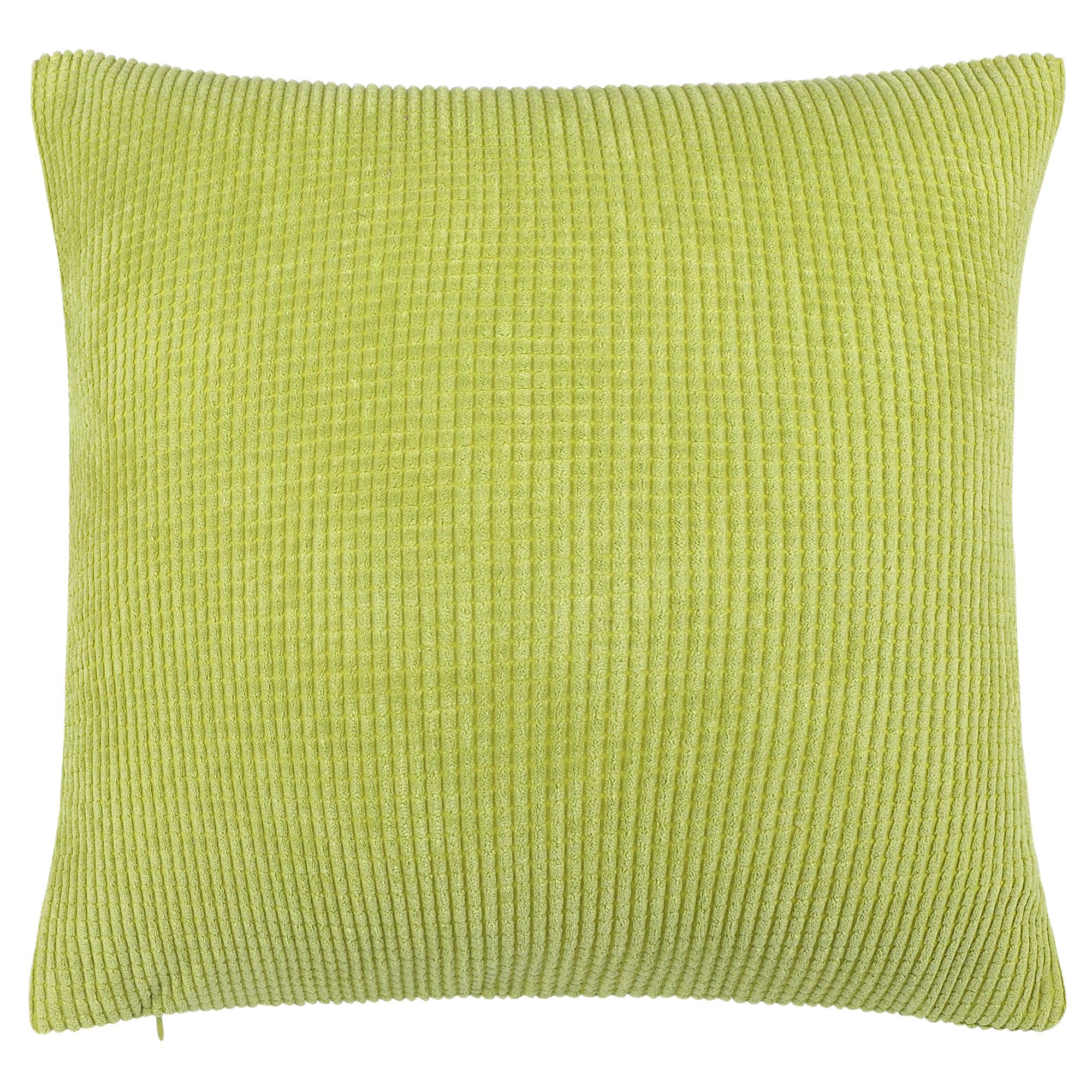 

uxcell Washable Velvet Cushion Nordic Style Toss Car Corn Stripe 65x65cm Cover, Pillowcase, Pillowcase, Sofa, Chair, Room, Decor, Green, зелёный
