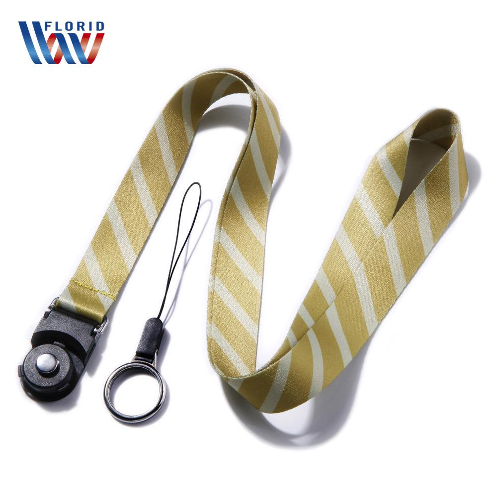 2-in-1 Double-Sided Phone Lanyard with Detachable Rotating Buckle and Card Holder Compatibility