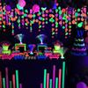 Glow Neon Garland PVC Material Blacklight Fluorescent