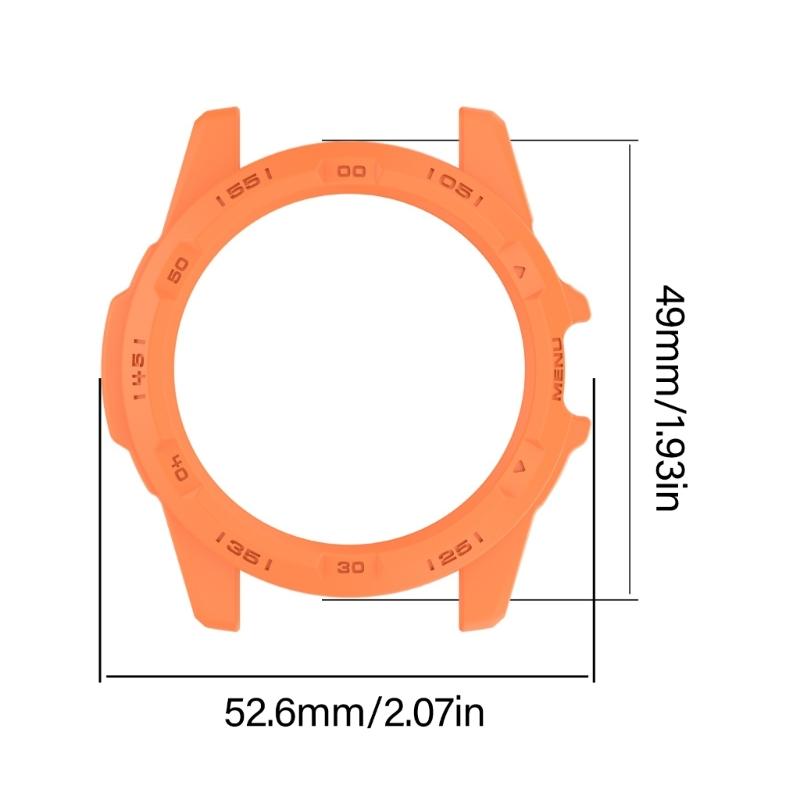 Smartwatch Protector Cover Hollow Shell for Wristwatch Frame Bumper Case Shell Scratchproof Case Easy Installation