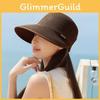 Breathable Straw Sun Hat With Wide Brim For Outdoor Travel And Uv Sunblock