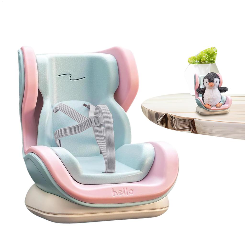 Car Doll Safety Seat Cartoon Chair Model Car Seat Outlet Decor For Doll Car Interior Styling Girl Birthday Gifts