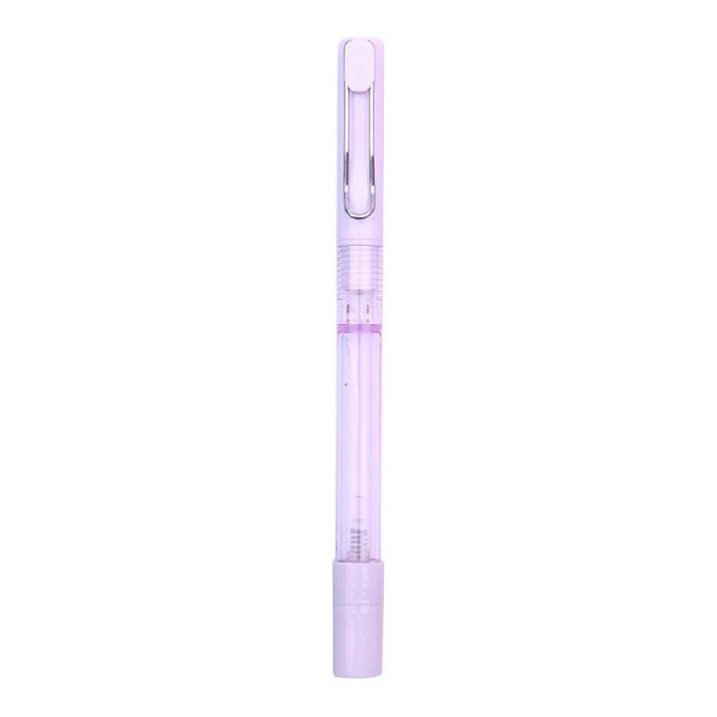 2/4Pcs Spray Pen Portable Refillable  Spray Bottle Writing Pens School Office Gel Pens Students Supply Color Random