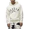 Jordan Casual Loose Hoodie With Letter Print Long Sleeve Pullover Men Tops White FD7416-133