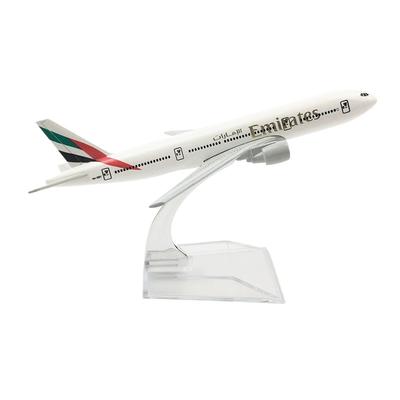 Maßstab 1/400 Flugzeug Passagierflugzeug Modell B777 Emirates Airways B777 Metall Replika Flugzeugmodell Spielzeug 16CM Diecast Spielzeugflugzeuge