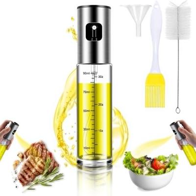 Oil Spray Bottle, Oil Sprayer for Cooking Oil, Oil Spray for Hot Air Fryer, Grilling, Salad, Baking In the Kitchen