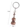 Cello Violin Key Chain Classical Musical Instrument Pendant Vintage Violin Keyring  Friends