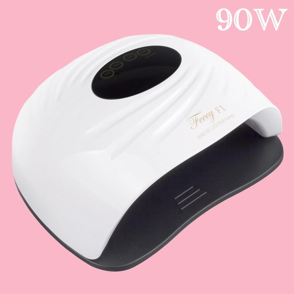 90W Nail Dryer Lamp Uv Led Lamp For Nails Manicure Curing All Types Gel Varnish Ice Drying Dryer Lamp Nail Salon Tool Lampe Uv