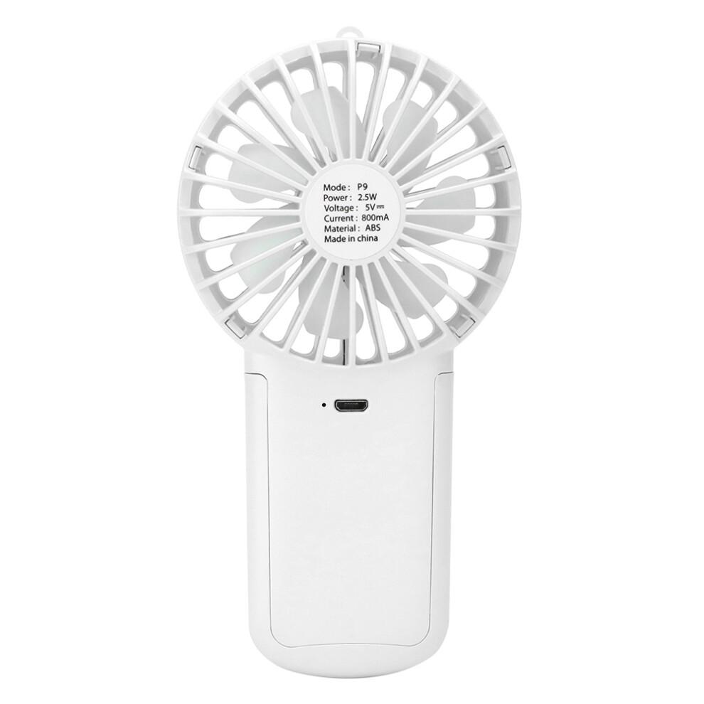 USB Rechargeable Handheld Fan Lightweight And Quiet With Brushless Technology Strong Cooling Performance For Everyday Use