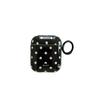 Simple Black and White Polka Dot AirpodsPro1 Earphone Case for Apple 1/1/1/1st Generation Wireless Bluetooth Case