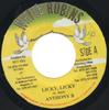 7inch Record ANTHONY B  Licky Licky NONE White Robins Jamaica Reggae Ska  Dub Used