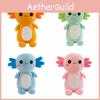 Cute Axolotl Plush Toy For Couples Hexagonal Dinosaur Design