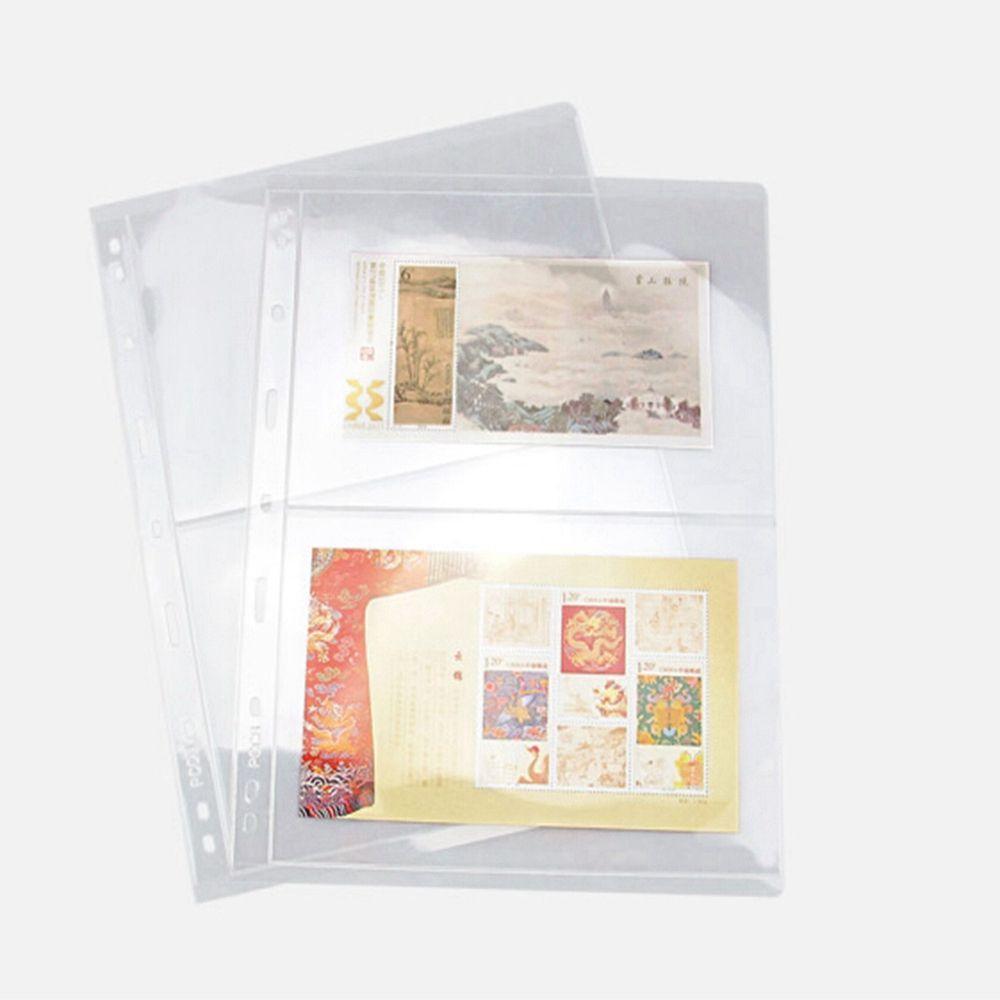 Collection Stamps Commemorative Coin Sketchbook Holder Stamps Grid Stamp Album Postage Page