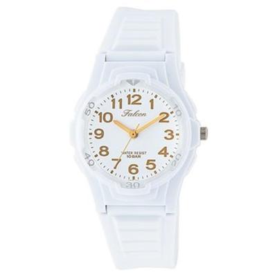 Women's VS06-002 ( Watch Q&Q Standard Model Water-resistant (10-atm)) Round Watch White