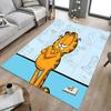 1pc Garfields Comic Strip Adventure Carpet for Playroom Bedroom Living Room Sofa Home Decor,kids Game Area Rug Non-slip Floor Mat Y72338
