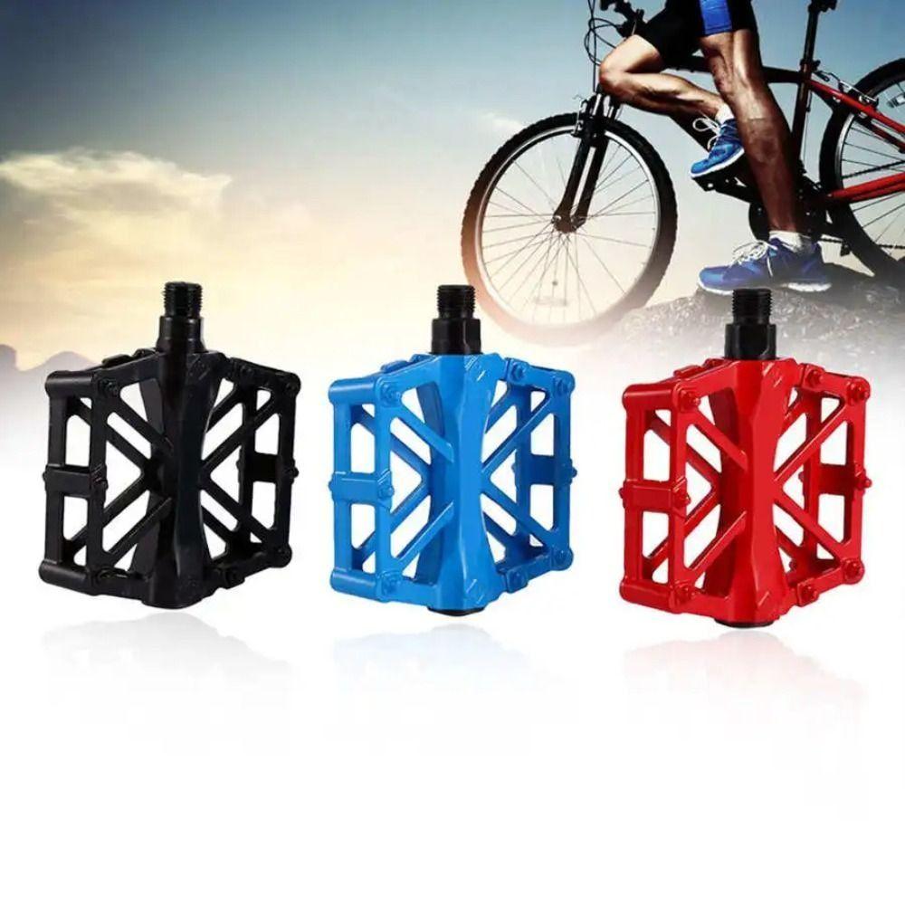 

1 Pair Aluminum Zinc Zinc Alloy Mountain Bike Pedals Cycling Treadle Platform Road Cycling Accessories синій