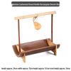 TLAKEHO Handmade Bamboo Portable Tea Snack Basket