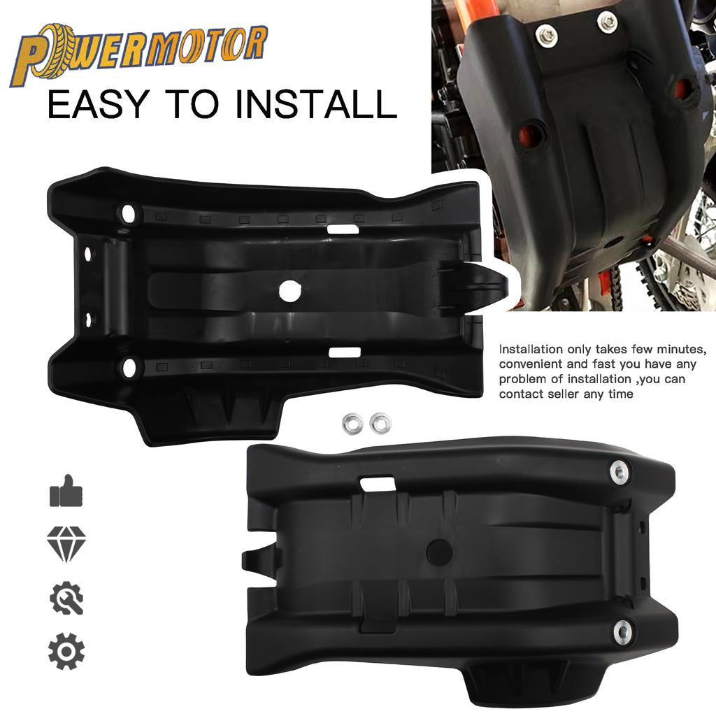 Motocross for KTM Husqvarna Engine Guard Chassis Protection Cover EXC-F FE 350 250 17-19 Racing Skid Plate Motocycle Accessories