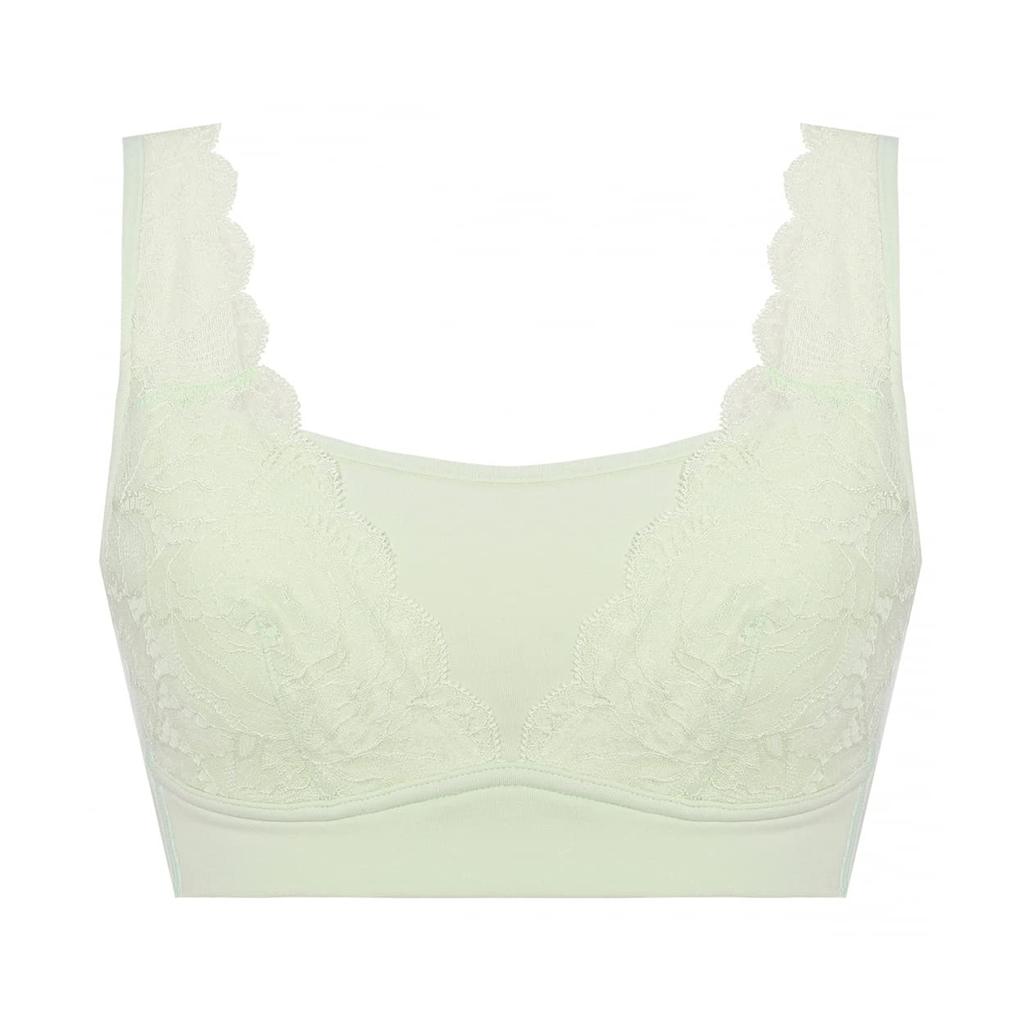 Night Bra Lacy 5230 Half Top M009 LL Size [Triumph] (Green)
