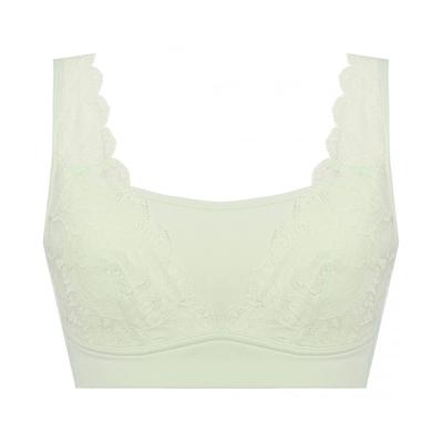 Triumph Lacy 5230 Half-Top Night Bra, M009 (Green), Size L