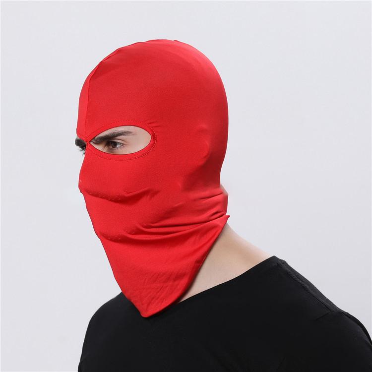 Summer Baclava Helmet Headwear Full Face Covering Print Face Ski Mask Hood Balaclava Facemask