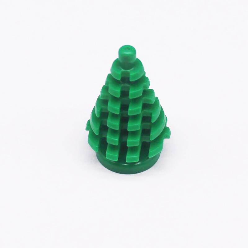 

Building Block Component Garden-plants Scenery Pine Tree The Christmas 2435 3471 Constructing Scene Works With featuring Lego Toys