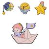 Charming The Little Prince Cartoon Brooch Stunning Metal Badge For Bags Gifts