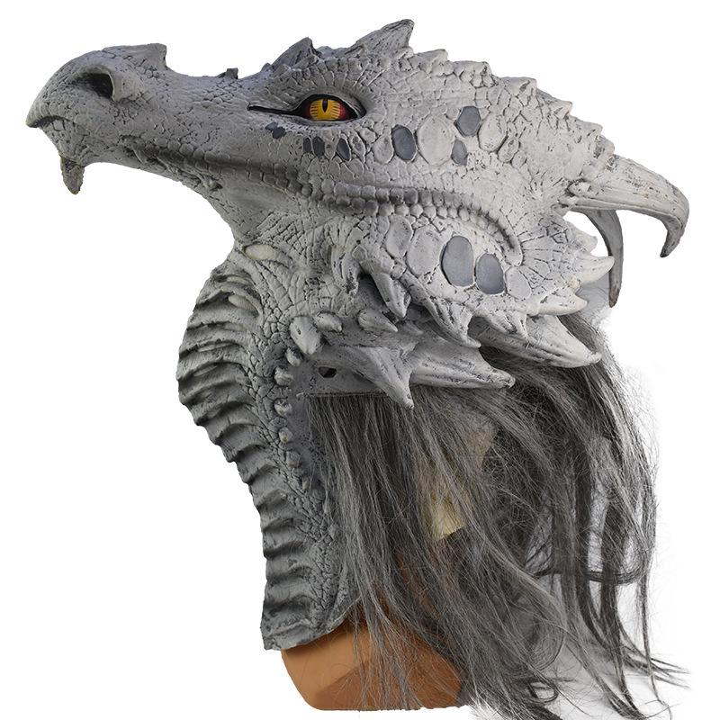 Animal Head Masks: Gorilla, Pig, Leopard, Tiger, Elephant, Fox, Horse, Rooster - Latex Variety