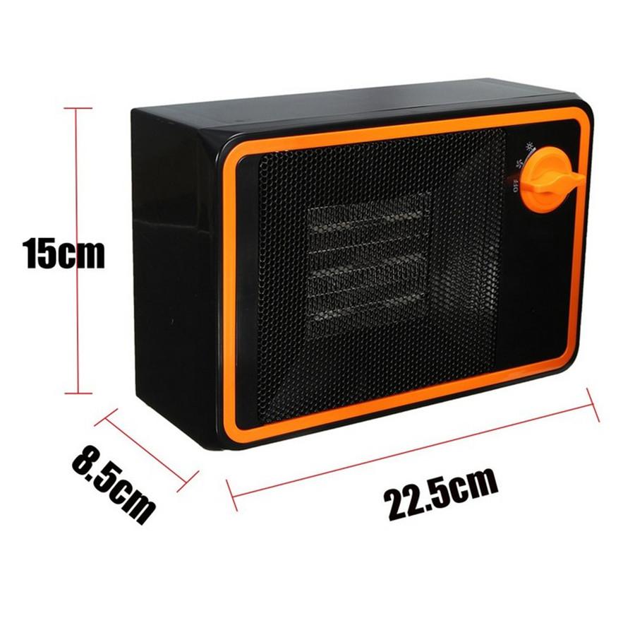 Universal 24V 350W Adjustable Portable PTC Truck Car Home Heater Window Defroster Demister