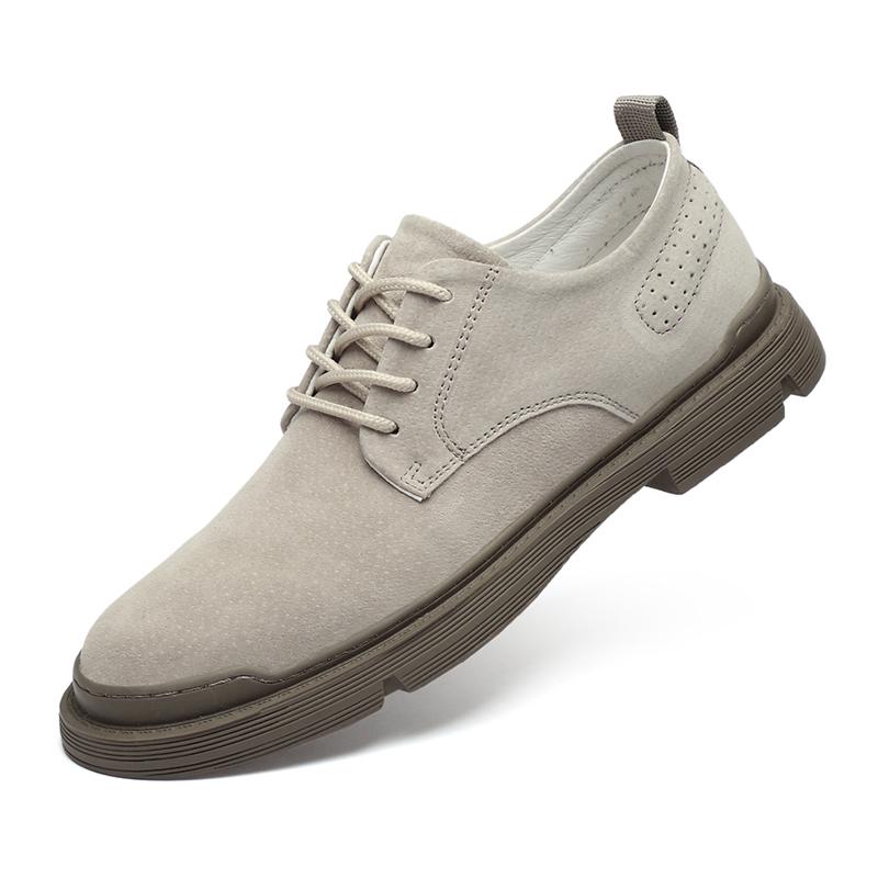 Mode Hochwertige Herren Freizeit Lederschuhe Outdoor Rutschfest Cricket Schuhe Mode Herbst Und Winter Bequem Leicht Fahrschuhe