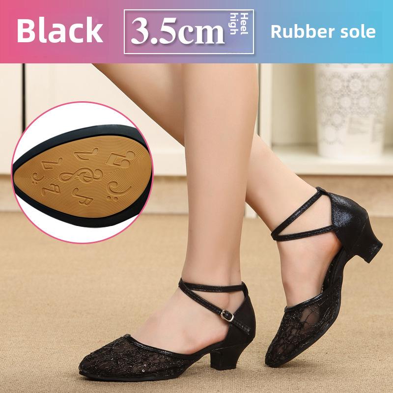 Neue lateinamerikanische Tanzsandalen für Damen – Gesellschaftstanzschuhe für Erwachsene.